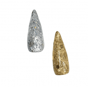 Accent Nail – Gold/Silver